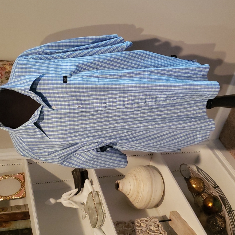 Plaid men's shirt size XL
